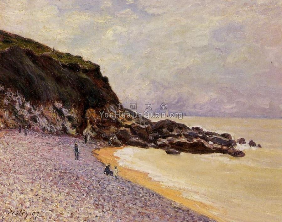 Lady's Cove before the Storm - 阿尔弗莱德·西斯莱